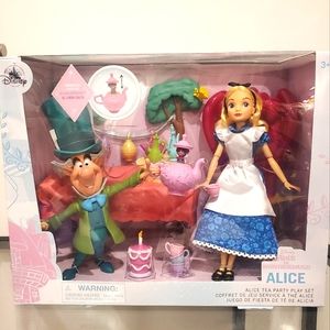 COPY - BNIB alice classic doll in wonderland tea party set